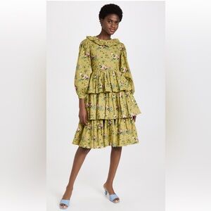 Shopbop Batsheva x Lauren Ashley Welsh Dress Size 6